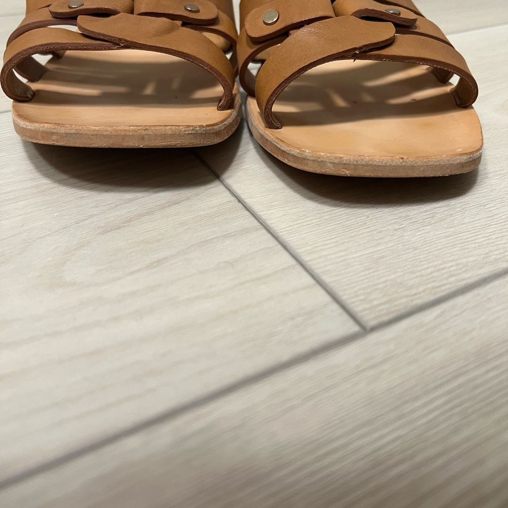 Dolce Vita Tan Size 8 Cait Slides - Picture 5 of 9